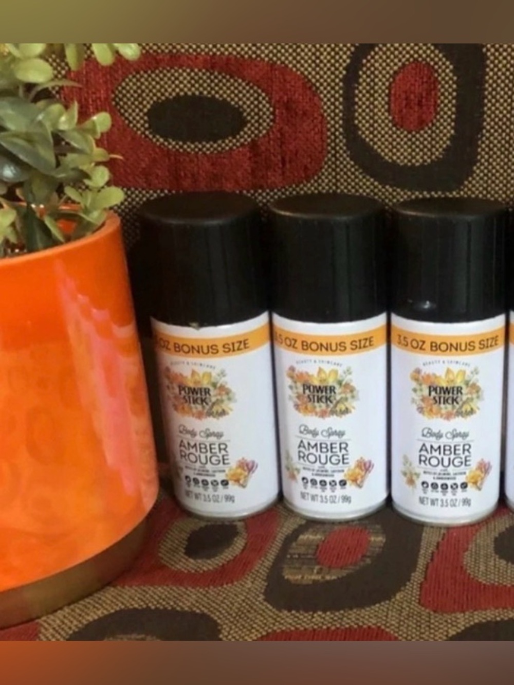 Amber Rouge Hair Spray Set - Set of 3